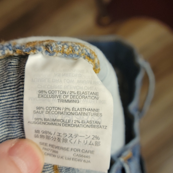 NWOT Madewell Distressed Shorts - Picture 13 of 13